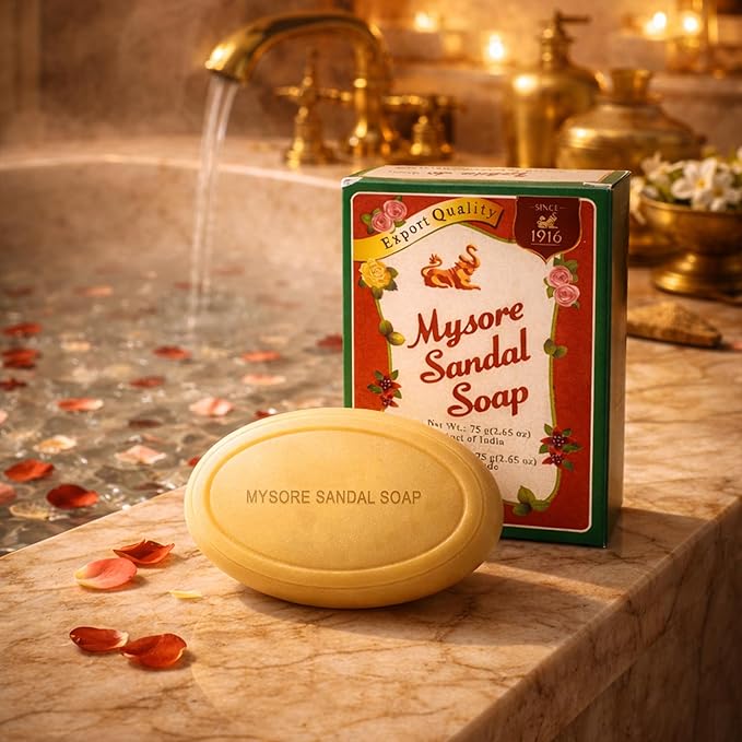 Mysore Sandal Soap 75g (Pack of 4)