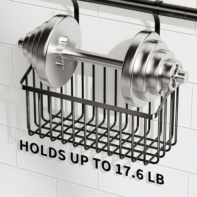 Bath Toy Storage, Quick Dry Bathtub Toys Organizer, 3 Pack Metal Bath Tub Toy Basket, Shower Caddy for Bathroom