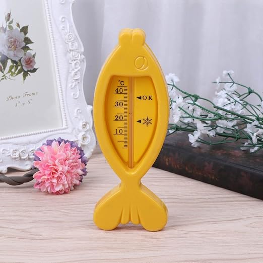 Water Thermometer Baby Bathing Fish Shape Temperature Infant Toddler Shower 1 Random Color