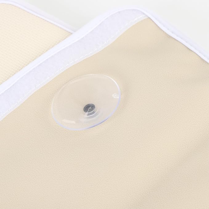 Fafeicy Bath Tub Knee Elbow Pad, Neoprene Kneeling Mat with Elbow Rest, EPE Foam 22.2 X 11.2in, Non Slip Comfort Support for Baby Bathing, Shower Time Kneeler for Parents