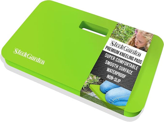 Premium Thick Kneeling Pads Bath Floor Kneeler for Baby, Knee Pad Cushion for Pool | Thickest, Most Comfortable Foam Mat Kneeler for Yoga & Exercise,Waterproof (11"x17.8"x1.5, Green)