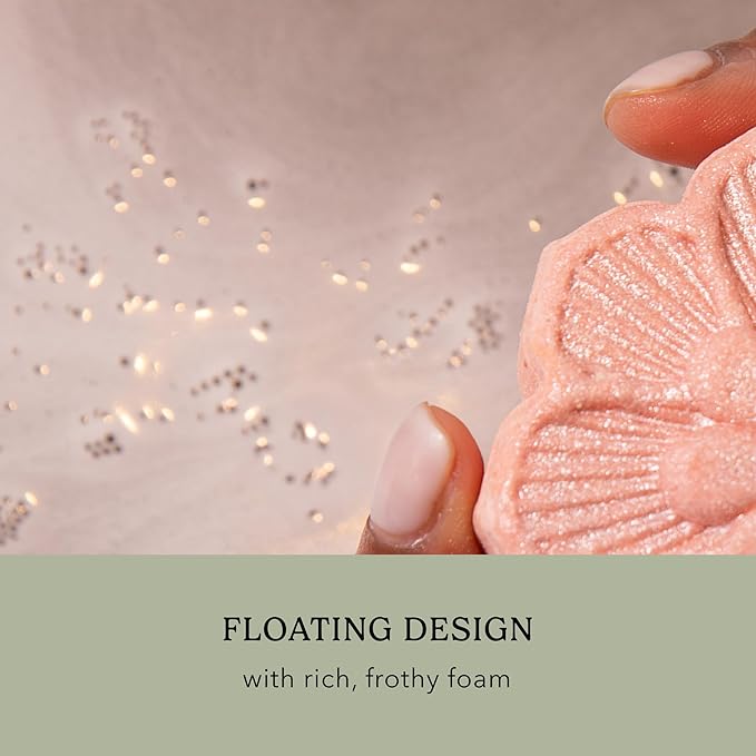 PACHA SOAP Co. Froth Bath Bomb, Pacha Peaces, Uplift, 2-Pack (8-Pieces) - Scents of Almond, Coconut, and Patchouli, & Lemongrass - Nourishing, Moisturizing, Naturally Derived & Handcrafted in The USA