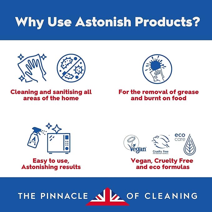 Astonish Zesty Lemon Floor Cleaner With Built In Dirt Repelling Technology To Prevent Stains & Protects Floors From Mud & Pet Stains - Concentrated Mop Solution For Tiles & Sealed Wood 1 Liter Bottle
