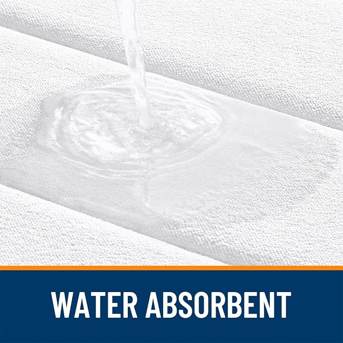 OLANLY Memory Foam Long Bathroom Rugs Runner 59x20, Super Soft Absorbent Bath Mat, Quick Dry, Machine Washable Shower Floor Rugs, Bathmat Carpet, Bathroom Home Decor Accessories, White