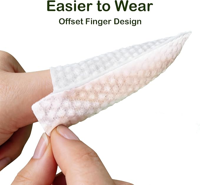 Dog Ear Wipes – Finger Design Ear Cleaner for Dogs & Cats, Made with 8 Botanical Extracts, No Rinse, Gentle Easy Cleaning & Deodorizing, Calm Irritation, Fragrance Free, Large Easy Fit,50 Ct