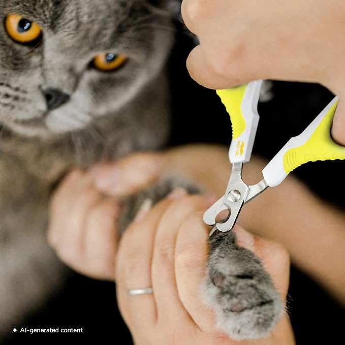 Mr. Pen- Cat Nail Clipper, Stainless Steel | Professional Sharp Cat Claw Trimmer for Small and Medium Cats, Pet Nail Clipper with Sturdy Non Slip Handle