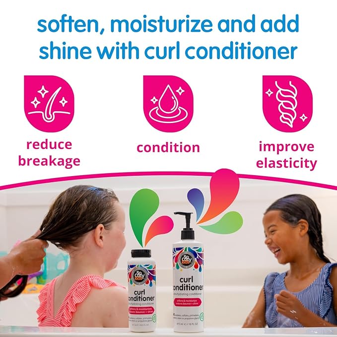 So Cozy Curl Shampoo & Curl Conditioner Bundle for Kids