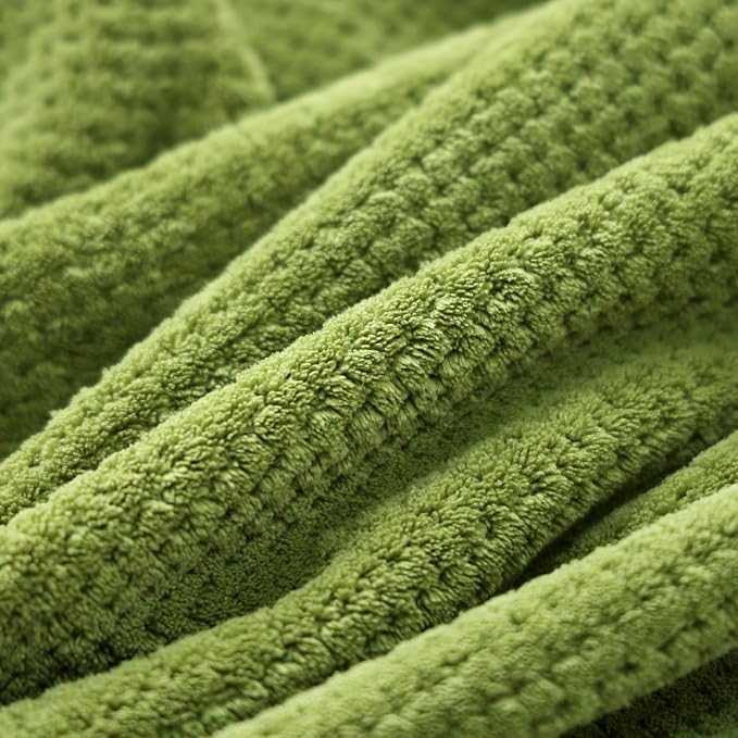 40x80 Inches Bath Sheets Towels for Adults Oversized Bath Towels Extra Large Luxury Super Soft Absorbent Quick Dry Microfiber (Sage Green,6PCS)