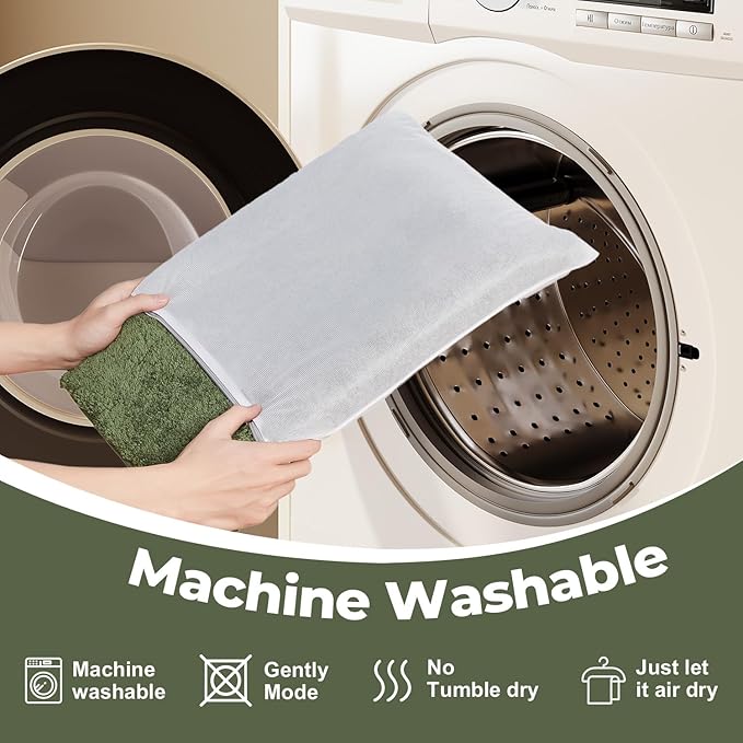 TYUU Sage Green Bathroom Rugs, Ultra Soft Bath Rugs Non Slip Washable, Super Absorbent Quick Dry Bath Mat with Rubber Backing for Bathroom Floor, Shower, or Sink, Sage Green 24" x 48"