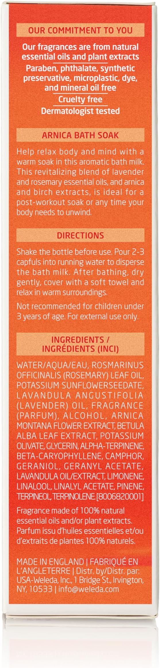 Weleda Arnica Muscle Soak, 6.8 Ounce