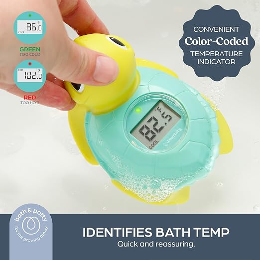 Dreambaby Anti-Slip Bath Mat with Room & Bath Thermometer