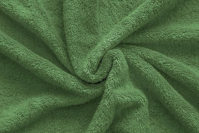 American Veteran Towel, Turkish Bath Towels for Bathroom 4 Pack, 27x54 Extra Large Premium Soft Drying Bathroom Towels, Sage Green