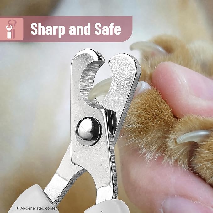 Mr. Pen- Cat Nail Clipper, Stainless Steel | Professional Sharp Cat Claw Trimmer for Small and Medium Cats, Pet Nail Clipper with Sturdy Non Slip Handle