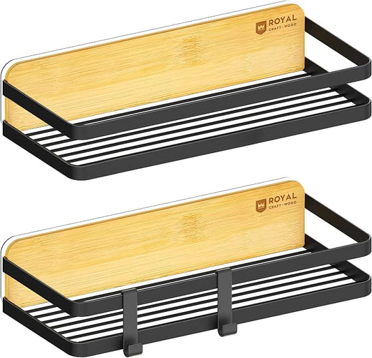 ROYAL CRAFT WOOD Bathroom Organizer Shower Bathtub Caddy