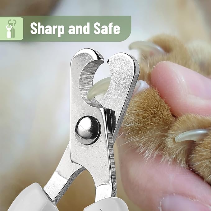 Mr. Pen- Cat Nail Clipper, Stainless Steel | Professional Sharp Cat Claw Trimmer for Small and Medium Cats, Pet Nail Clipper with Sturdy Non Slip Handle