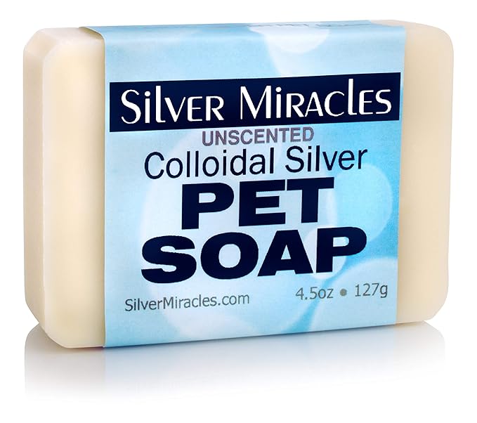 Colloidal Silver Natural Pet Soap
