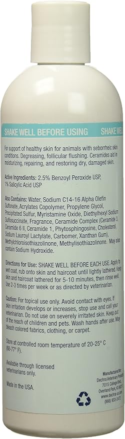 Benzoyl Peroxide Plus Shampoo (DermaBenSS) (12oz)