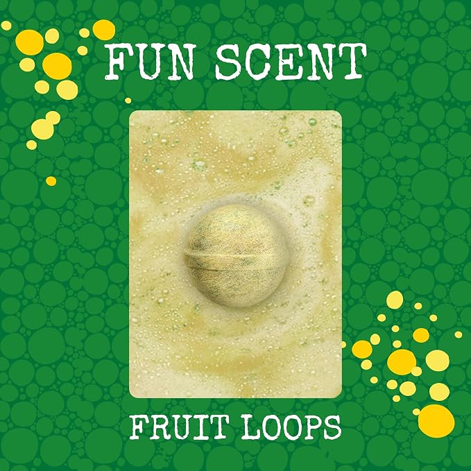 Dinosaur Bath Bombs for Kids with Surprise Dinosaur Toys Inside - Dino Bubble Bomb for Boys and Girls - Fruity Scent, USA Made, Won't Stain Tub - Stocking Stuffers and Children's Gift by Two Sisters
