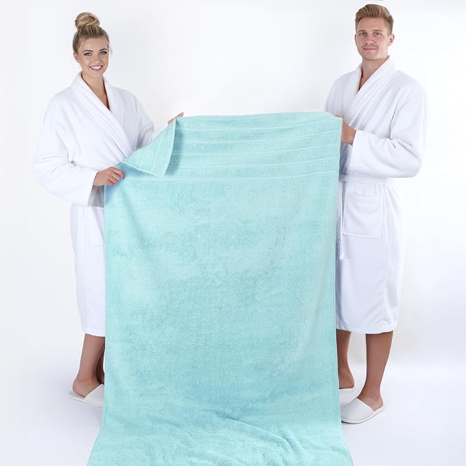 American Soft Linen 100% Cotton Luxury Turkish Towels, 35x70 XL Bath Sheet | Soft Absorbent Quick Dry OEKO Tex Standard 100 Certificated Durable Machine Washable Breathable Premium Hotel Quality