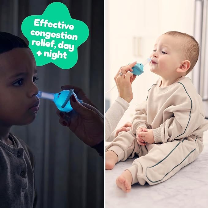 Playhouse MD Ultimate Cough and Cold Bundle – 5-in-1 Kit with Forehead & Ear Infrared Thermometer, Baby Nasal Aspirator & Nasal Bulb, Medicine Syringe Pacifier Dispenser | Toddler & Baby Essentials