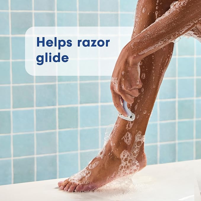 Softsoap Moisturizing Body Wash and Shave Gel, For Softer Feeling Skin, Helps Razor Glide, Rich Coconut Scent, 20 fl oz