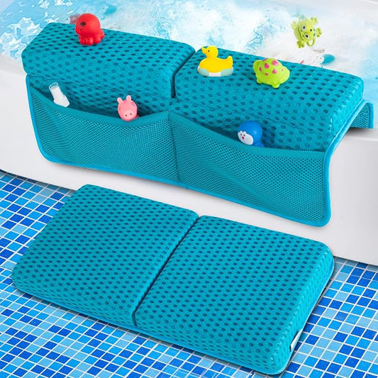 OS OMYSTYLE Baby Bath Kneeler Pad Set, Blue