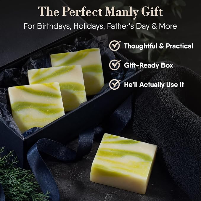 360Feel Cool Fresh Aloe Soap - Made in The USA - Castile Handmade, All-Natural Cold-Processed - Infused with Aloe Vera for Refreshing Cleanse and Creamy Rich Lather (5 oz)