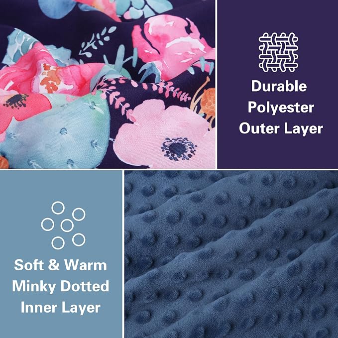 Rquite Car Seat Cover Baby, Carseat Covers Baby for Girl Boy, Warm Minky Infant Car Seat Cover Winter, Peekaboo Opening Car Seat Canopy, Multi-use Baby Carrier, Stroller, Nursing Cover, Minky Blanket