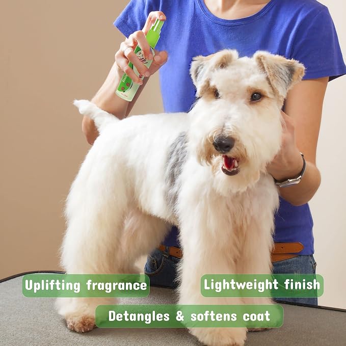 Pet Silk Rainforest Spray Cologne 4oz, Deodorizing Body Perfume & Condtioner, Clean/Fresh Light Florard Scent for Pet Grooming needs for Dogs, Cats and more!