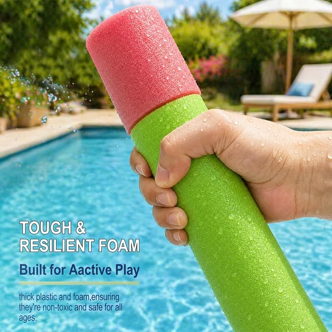 Water Guns Blaster 3 Pack Water Gun for Kids Toddler Water Squirt Super Guns Foam Soakers Blaster Outdoor Swimming Pool Toys Beach Garden Fighting for Kids Boys Girls Adults