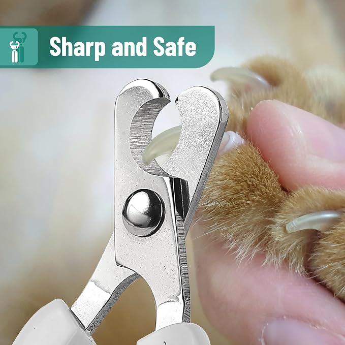 Mr. Pen- Cat Nail Clipper, Stainless Steel | Professional Sharp Cat Claw Trimmer for Small and Medium Cats, Pet Nail Clipper with Sturdy Non Slip Handle