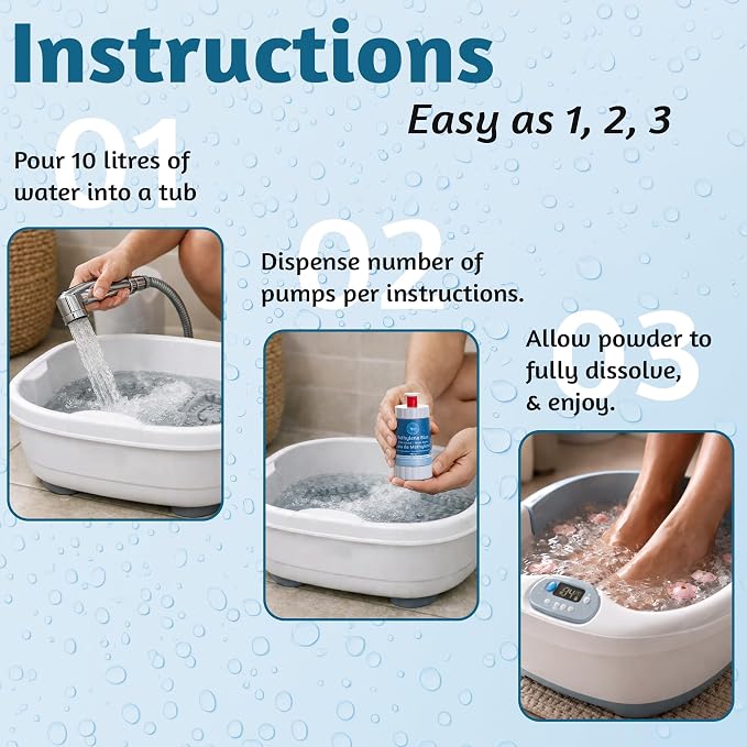 USP Grade Methylene Blue Sitz Bath & Foot Spa Foot Fungus Treatment Relief