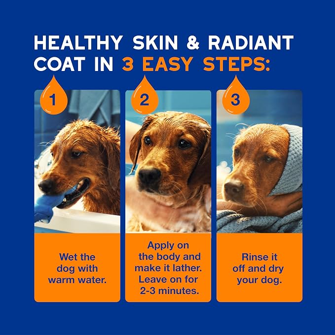 DOUXO SPA 2 in 1 Dog Shampoo and Conditioner, 16 fl oz, Hydrates the Skin, Leaves the Coat Soft and Detangled, Ultra-Safe Formula