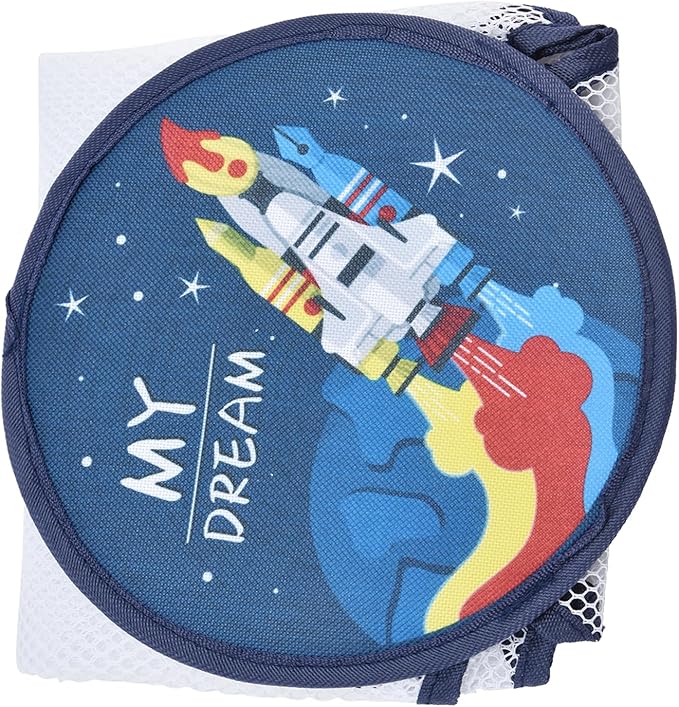 Bath Toy Organizer Bag Cute Cartoon Pattern Mesh Bath Tidy Storage Net Holder Basket Bag for Kids Bathroom Toys Polyester Material Large Capacity (Type 6)