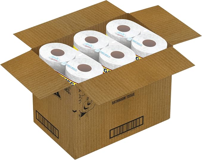 Charmin Ultra Strong Clean Touch Toilet Paper, 18 Family Mega XL Rolls = 126 Regular Rolls
