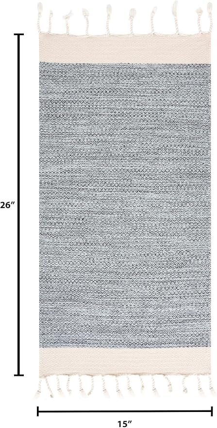 BAY LAUREL Turkish Hand Towel – Pack of 2 | Soft & Absorbent Decorative Towels for Bathroom, Hand, Face, Hair, Gym, Yoga, SPA, Kitchen & Tea | Boho Decor (Mint, Diamond 15x26 Inches (Set of 2)