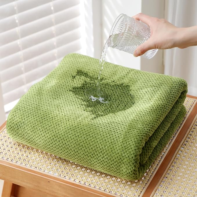 40x80 Inches Bath Sheets Towels for Adults Oversized Bath Towels Extra Large Luxury Super Soft Absorbent Quick Dry Microfiber (Sage Green,6PCS)