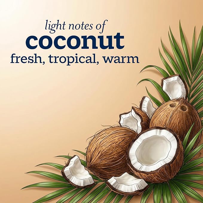 Ivory Body Wash, Designed for the Whole Family, Gentle Formula, Free of Dyes Heavy Perfumes Parabens Phthalates & Silicones, Coconut Scent, 35 oz