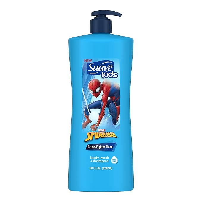 Suave Kids Body Wash and Shampoo, Refresh Star Wars BB-8 Fresh, 28 Ounce