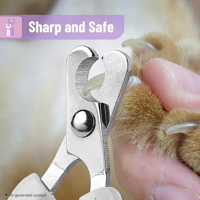 Mr. Pen- Cat Nail Clipper, Stainless Steel | Professional Sharp Cat Claw Trimmer for Small and Medium Cats, Pet Nail Clipper with Sturdy Non Slip Handle