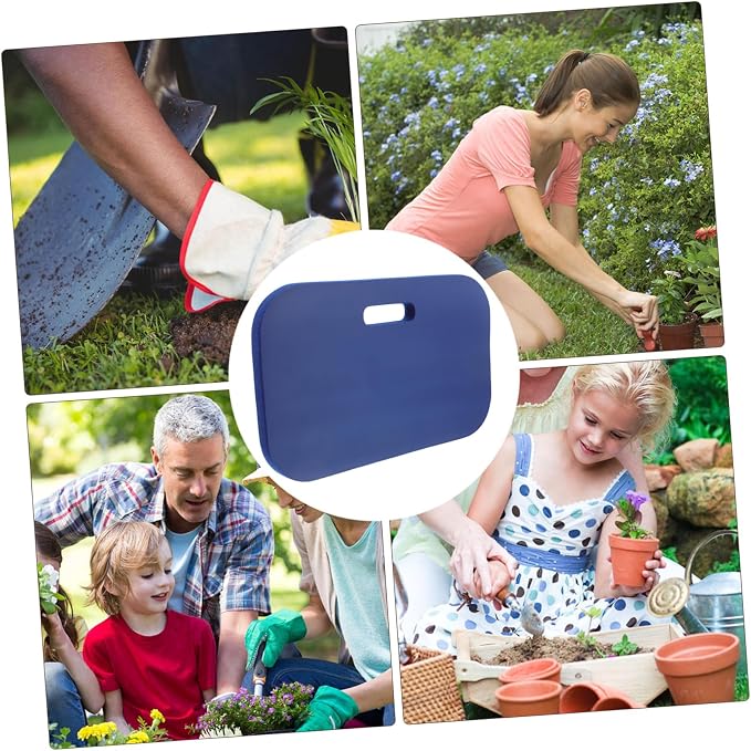 Mikikit Garden Kneeling Mat Cushion for Comfort and Nbr Material Thick Design for Gardening and Bathing Versatile Outdoor Use