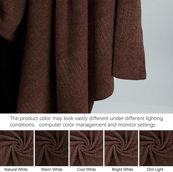 SEISSO Bath Towels, Extra Absorbent & Quick Drying Lightweight Fiber Towels, Premium Big Soft Bath Towel for Fitness, Spa, Sports Towels, Yoga Towel, Brown(4 Pack)