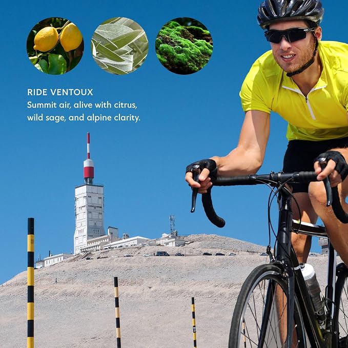 Mistral Ride Ventoux Luxury Soap | Citrus, Fir, Rosemary & Cedarwood Scent | Men’s Natural Soap Bar | Paraben & Phthalate-Free | Moisturizing Triple-Milled Bar | Made in France, 7 oz