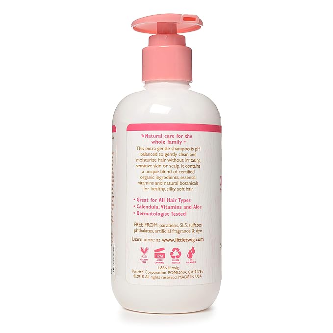 Little Twig Shampoo, Natural Plant Derived Formula, Berry Pomegranate, 8.5 fl oz.