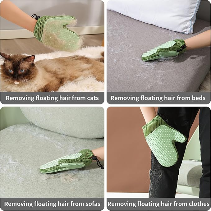 Goood Cat Clippers - Cordless, Low Noise, Quiet Grooming Kit for Matted & Long Hair, Paw Trimmer for Cats & Dogs (Gray)