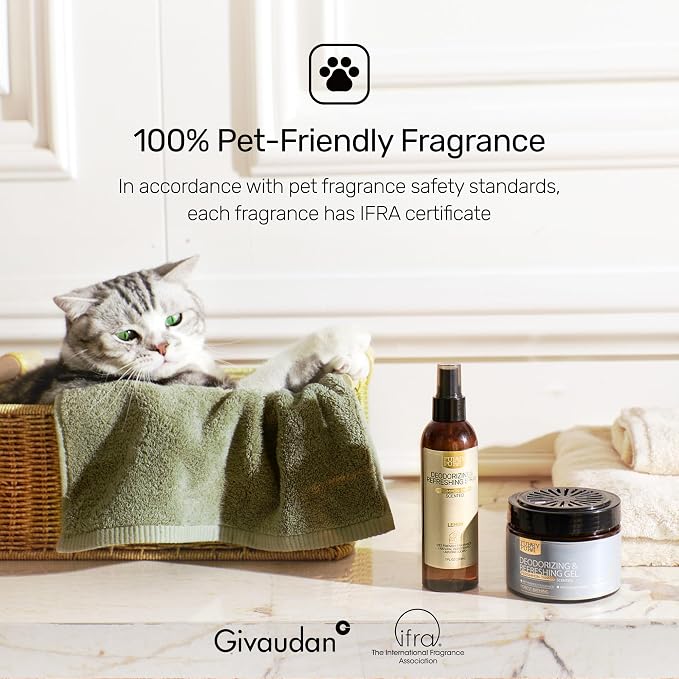 Pet Odor Eliminator Spray, Air Freshener for Strong Odor, Natural Deodorizing Ingredient, Forest Scent, 7 Oz (Pack of 2)