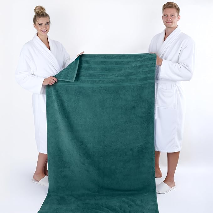 American Soft Linen 100% Cotton Luxury Turkish Towels, 35x70 XL Bath Sheet | Soft Absorbent Quick Dry OEKO Tex Standard 100 Certificated Durable Machine Washable Breathable Premium Hotel Quality