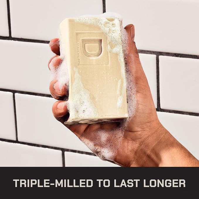 Duke Cannon Supply Co. Tropic Drift Big Brick of Soap for Men - 10 oz - Coconut + Lime Scent - Triple-Milled Men's Bar Soap - Deep-Cleansing Bath Bar