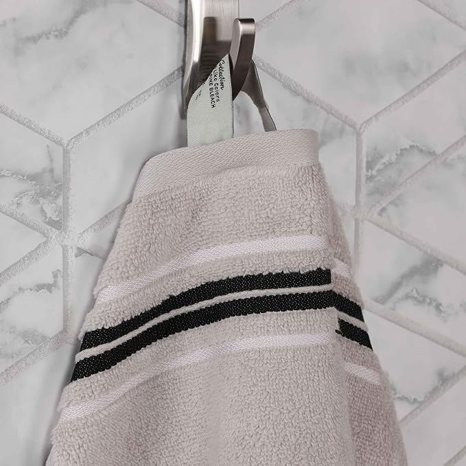 Superior Cotton Face Towel/Washcloth Set, Small Facial Towels, Spa, Hotel, Guest, Home, Bathroom Basics, Plush Soft Absorbent, Luxury Quick Drying, Zero Twist, Assorted Floral Set of 12, Platinum