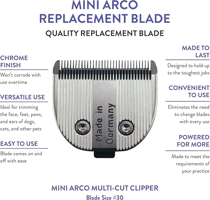 Wahl Professional Animal 30 MiniArco Replacement Trimmer Blade (2179-100)